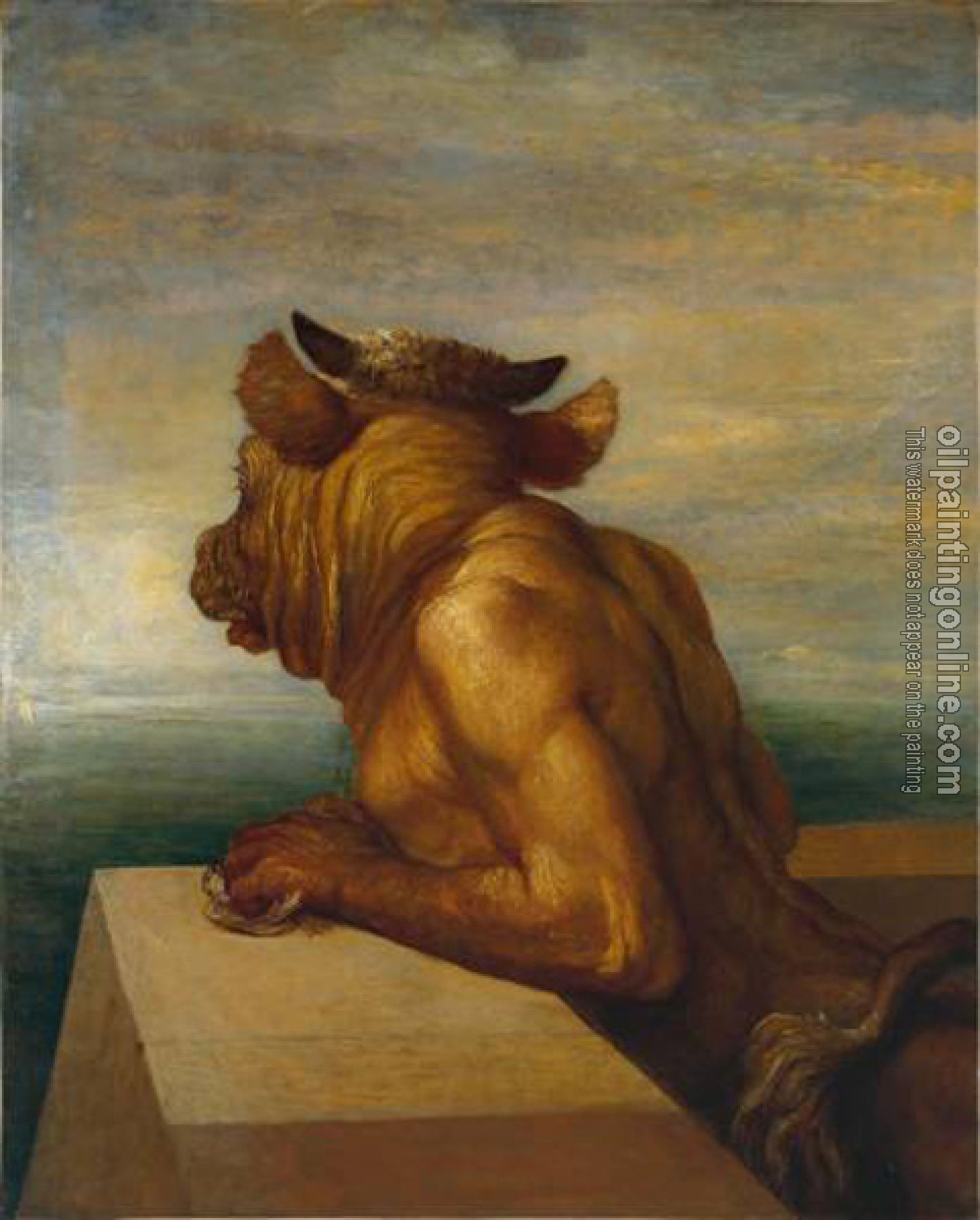 Watts, George Frederick - The Minotaur